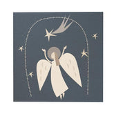 Christmas Angel Square Greeting Card